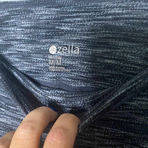 zella Dark Heathered Gray Leggings Size Medium - Picture 4 of 8